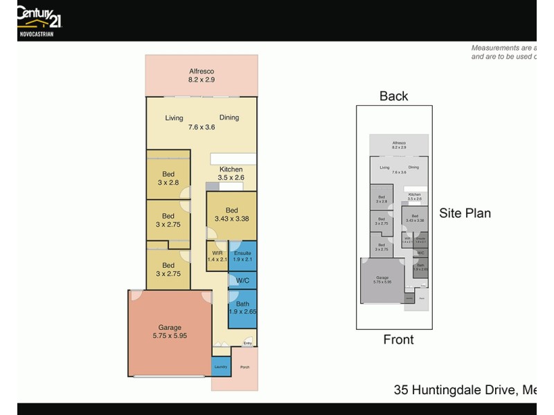 35 Huntingdale Place, Medowie NSW 2318 Floorplan