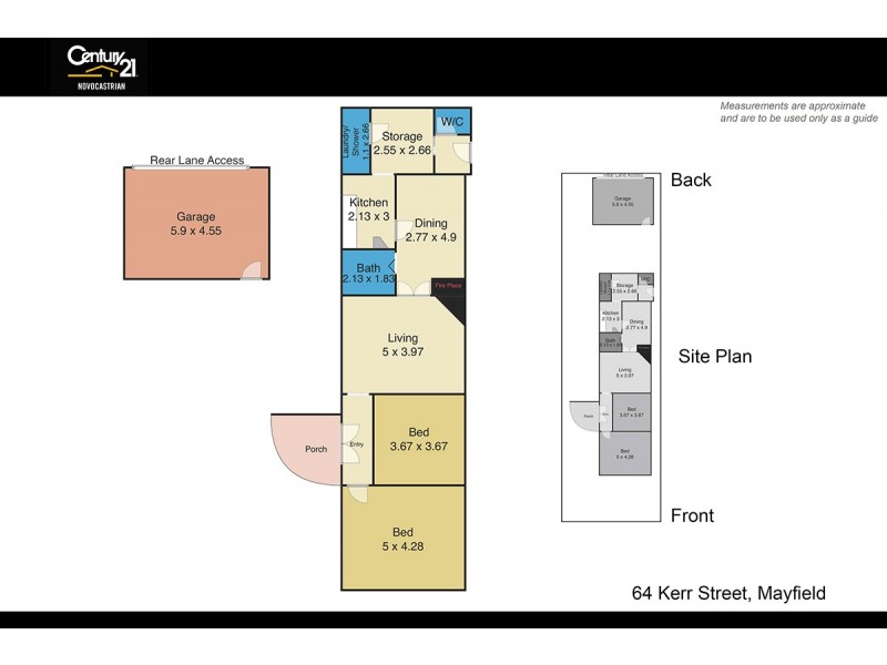 64 Kerr Street, Mayfield NSW 2304 Floorplan