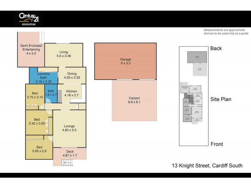 13 Knight Street, Cardiff South NSW 2285 Floorplan