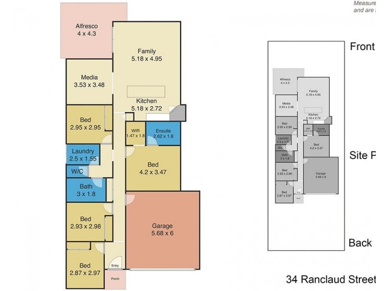 34 Ranclaud Street, Booragul NSW 2284 Floorplan