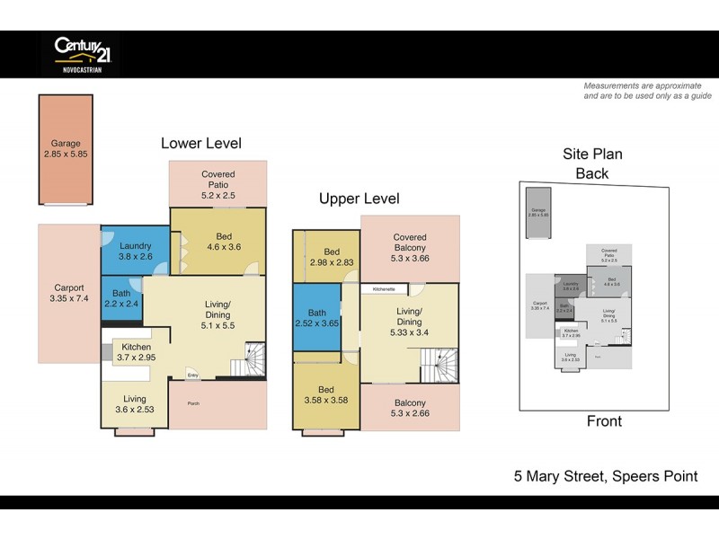 5 Mary Street, Speers Point NSW 2284 Floorplan