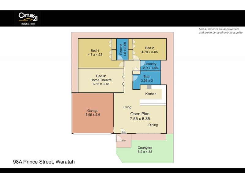 98A Prince Street, Waratah NSW 2298 Floorplan