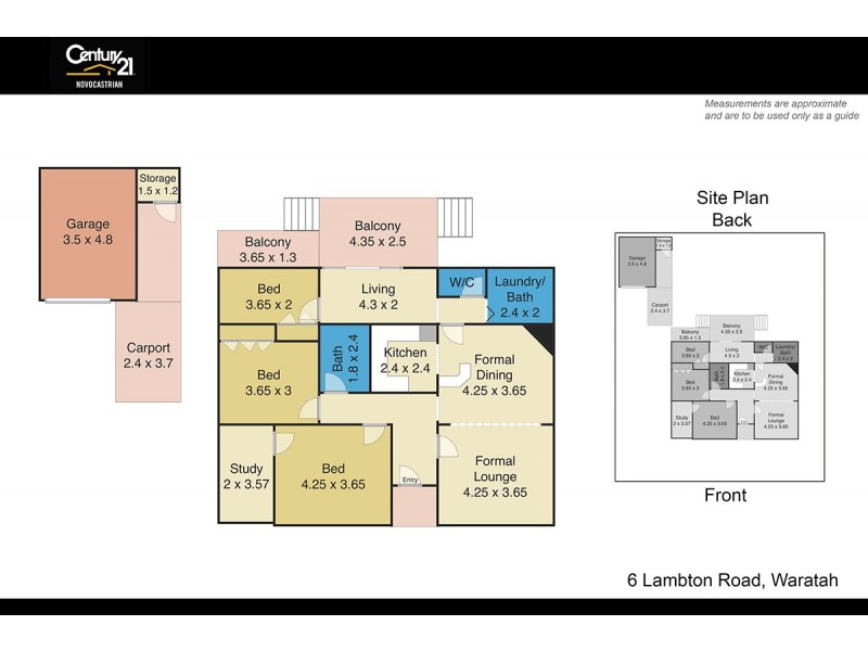 6 Lambton Road, Waratah NSW 2298 Floorplan