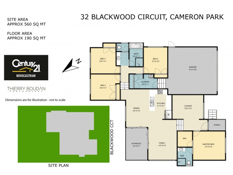 32 Blackwood Circuit, Cameron Park NSW 2285 Floorplan