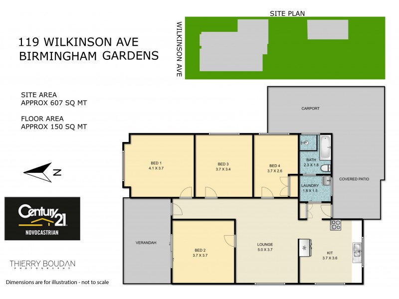 119 Wilkinson Avenue, Birmingham Gardens NSW 2287 Floorplan