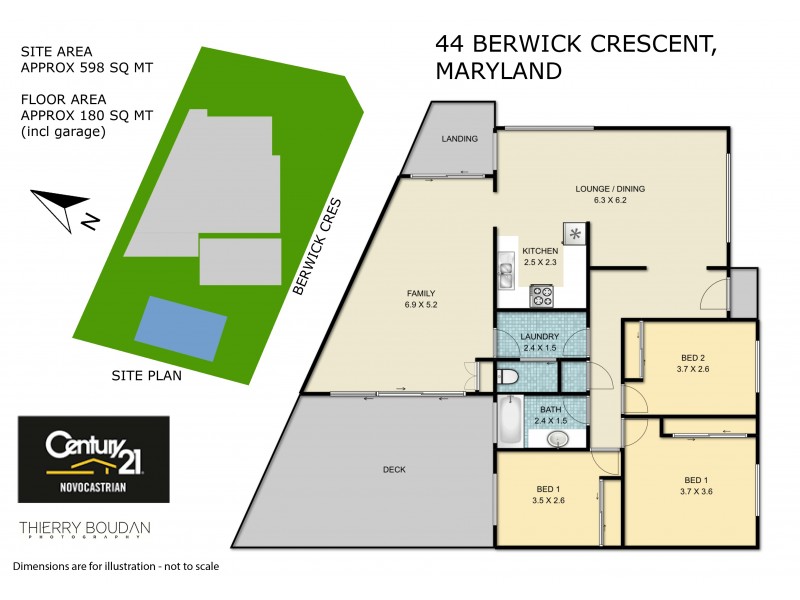 44 Berwick Crescent, Maryland NSW 2287 Floorplan