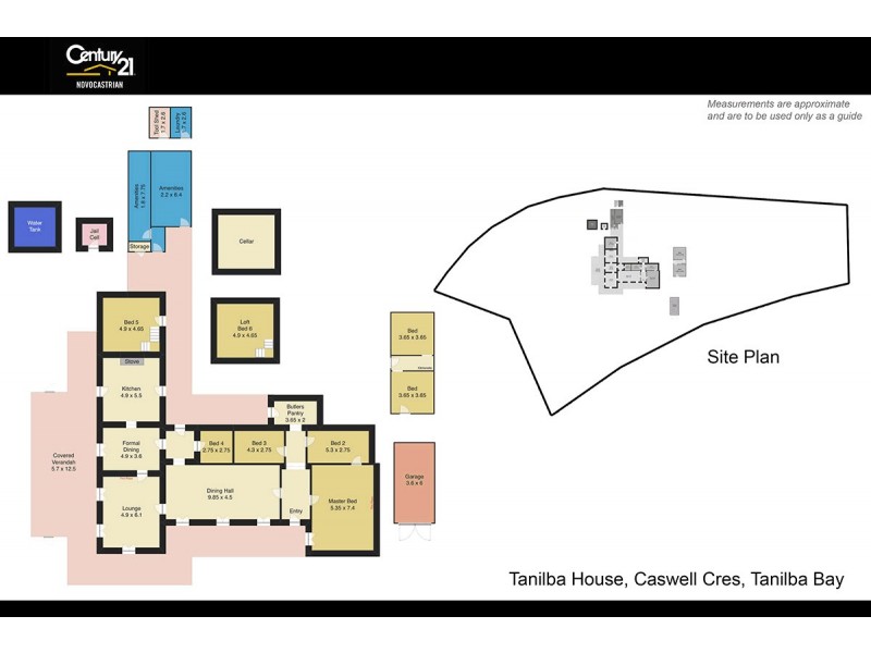 32 Caswell Crescent, Tanilba Bay NSW 2319 Floorplan