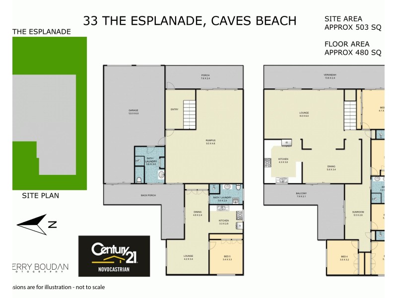 33 The Esplanade, Caves Beach NSW 2281 Floorplan