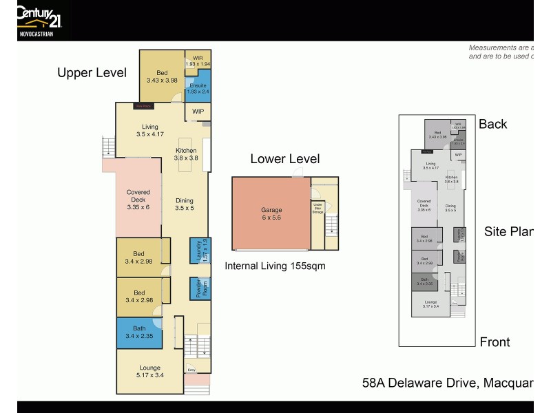 58A Delaware Drive, Macquarie Hills NSW 2285 Floorplan
