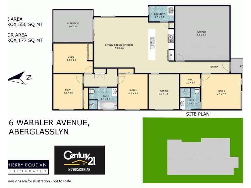 6 Warbler Avenue, Aberglasslyn NSW 2320 Floorplan
