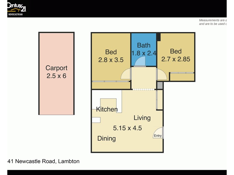 12/441 Newcastle Road, Lambton NSW 2299 Floorplan