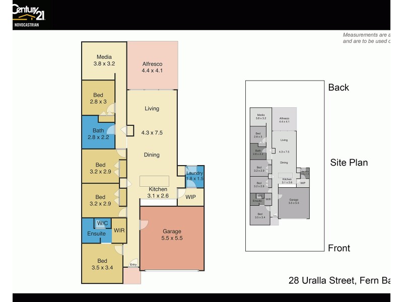 28 Uralla Street, Fern Bay NSW 2295 Floorplan