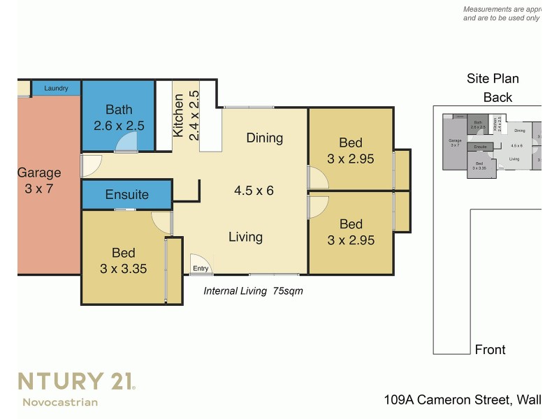 109a Cameron Street, Wallsend NSW 2287 Floorplan