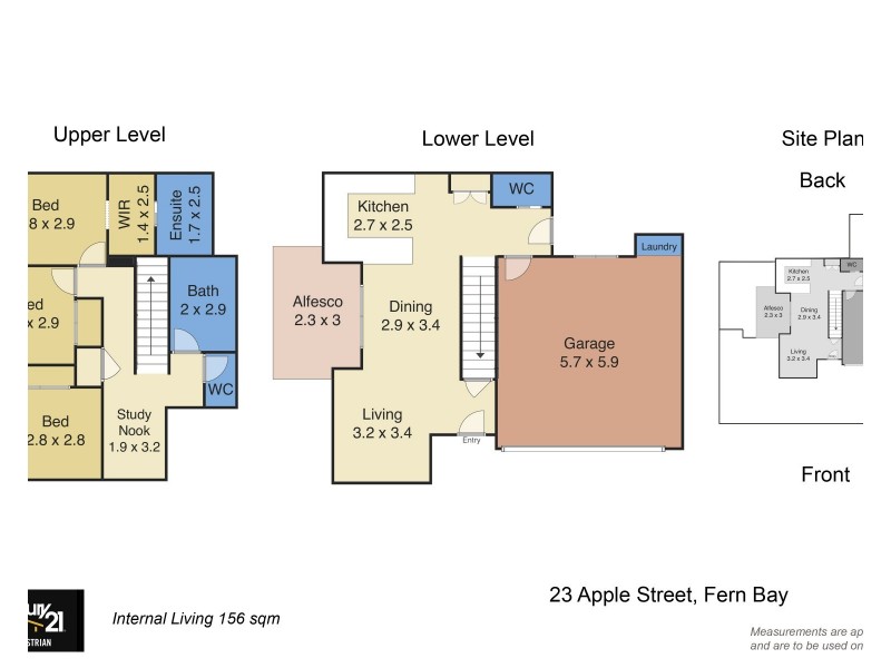 23 Apple Street, Fern Bay NSW 2295 Floorplan