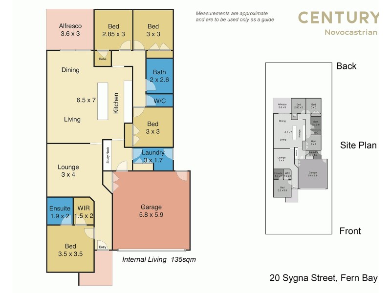 20 Sygna Street, Fern Bay NSW 2295 Floorplan