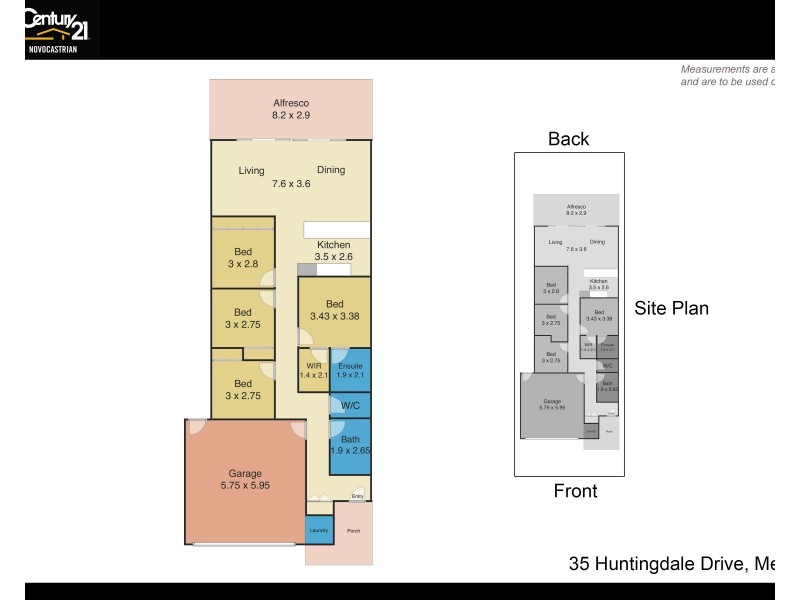 35 Huntingdale Place, Medowie NSW 2318 Floorplan