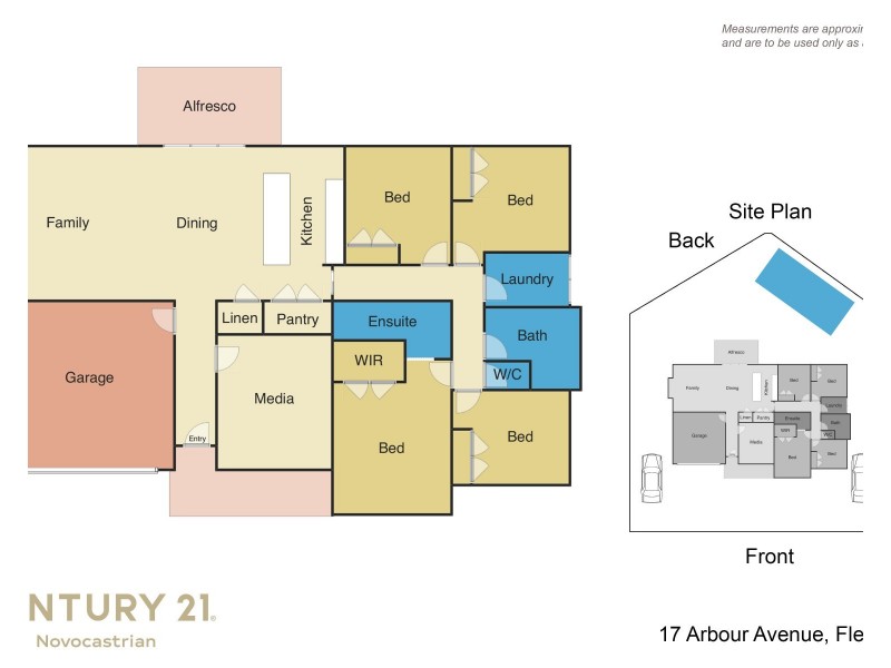 17 Arbour Avenue, Fletcher NSW 2287 Floorplan