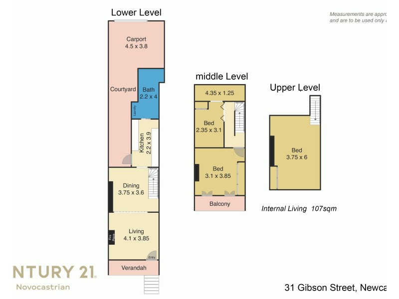 31 Gibson Street, Cooks Hill NSW 2300 Floorplan