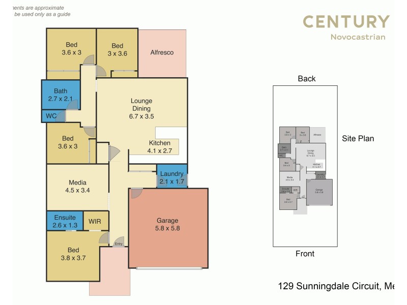 129 Sunningdale Circuit, Medowie NSW 2318 Floorplan