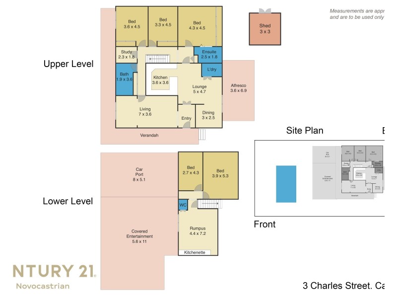 3 Charles Street, Cardiff NSW 2285 Floorplan