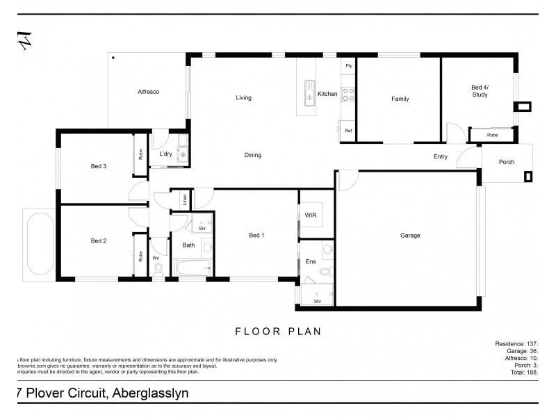 17  Plover Circuit, Aberglasslyn NSW 2320 Floorplan
