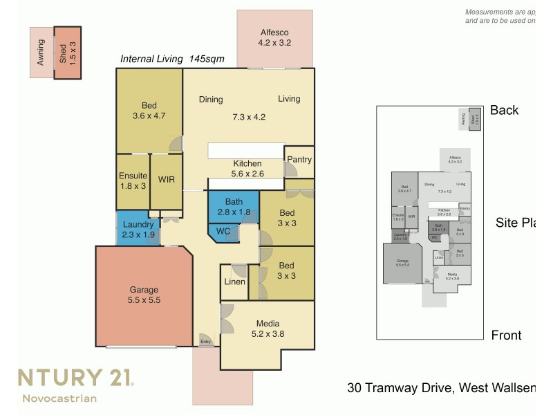 30 Tramway Drive, West Wallsend NSW 2286 Floorplan