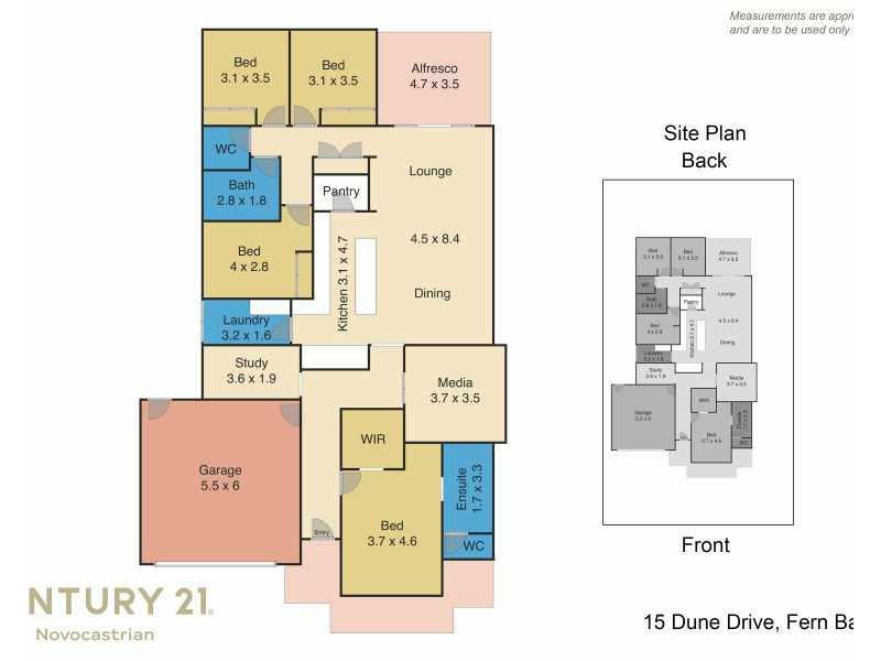 15 Dune Drive, Fern Bay NSW 2295 Floorplan