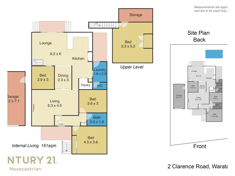 2 Clarence Road, Waratah NSW 2298 Floorplan