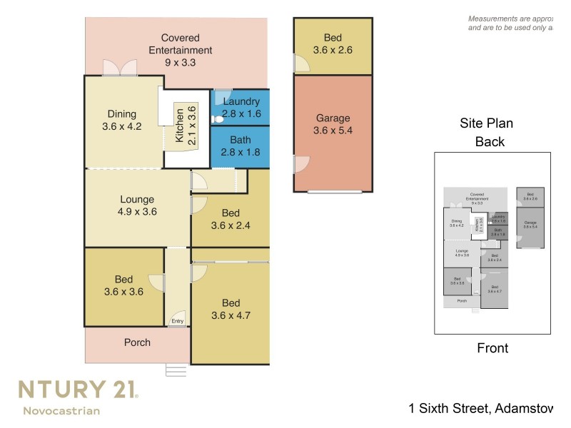 1 Sixth Street, Adamstown NSW 2289 Floorplan