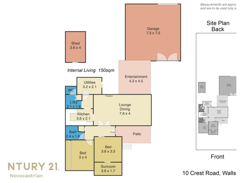 10 Crest Road, Wallsend NSW 2287 Floorplan