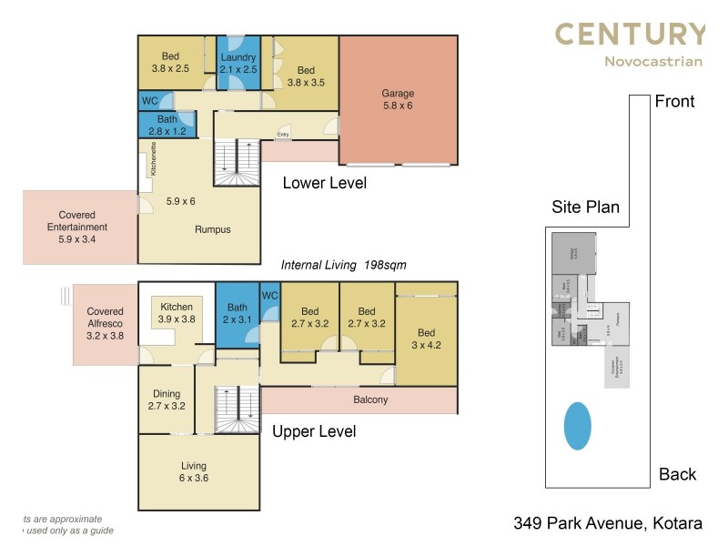 349 Park Avenue, Kotara NSW 2289 Floorplan