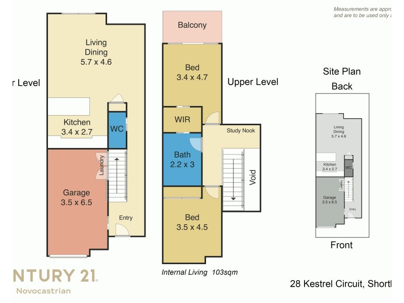 28 Kestrel Circuit, Shortland NSW 2307 Floorplan