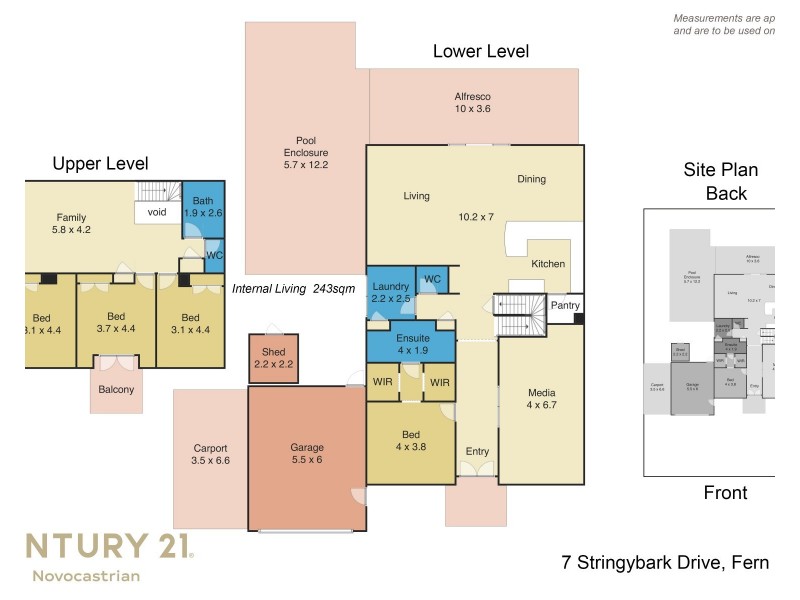 7 Stringybark Drive, Fern Bay NSW 2295 Floorplan