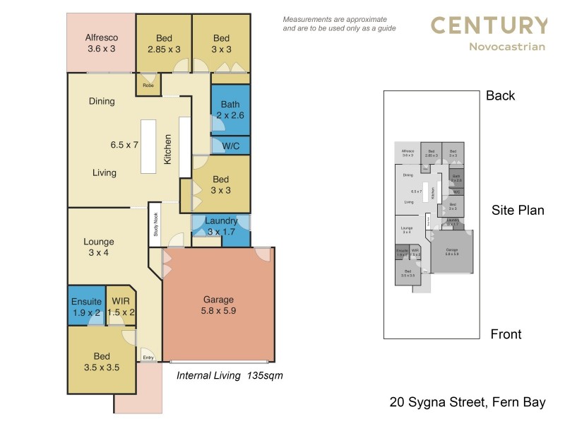 20 Sygna Street, Fern Bay NSW 2295 Floorplan