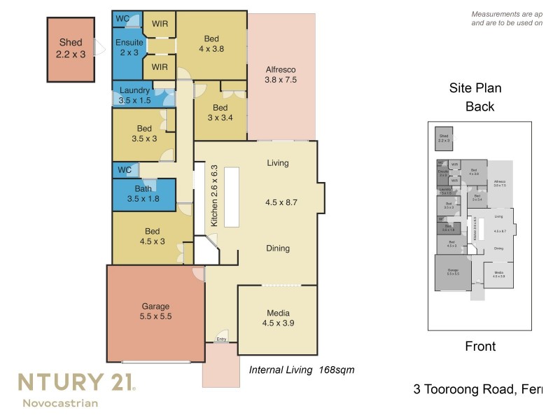 3 Tooroong Road, Fern Bay NSW 2295 Floorplan