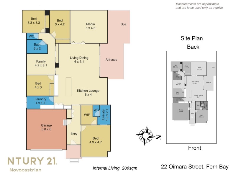 22 Oimara Street, Fern Bay NSW 2295 Floorplan
