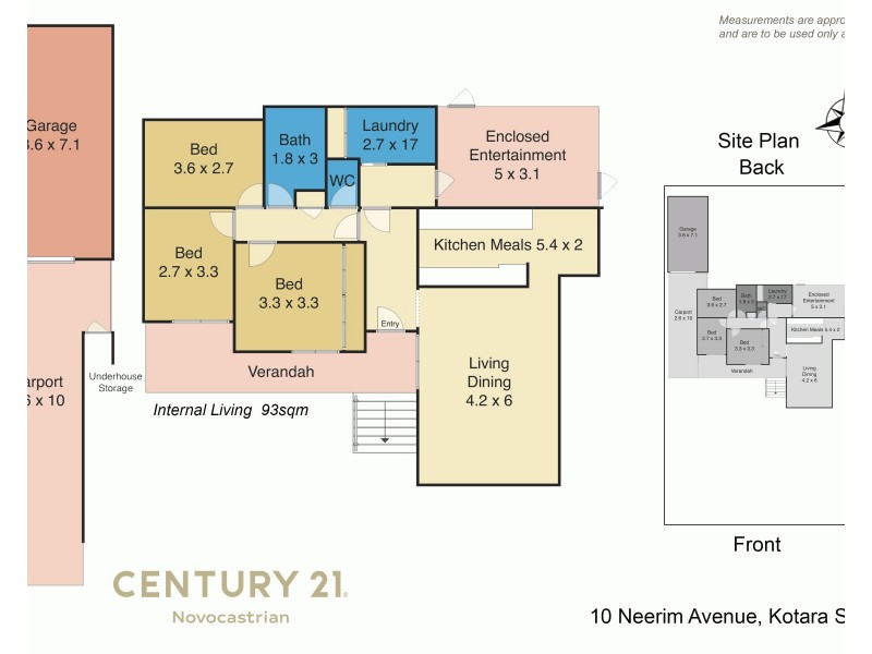 10 Neerim Avenue, Kotara South NSW 2289 Floorplan