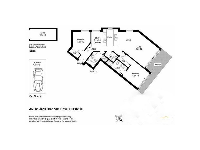 A501/1 Jack Brabham Drive, Hurstville NSW 2220
