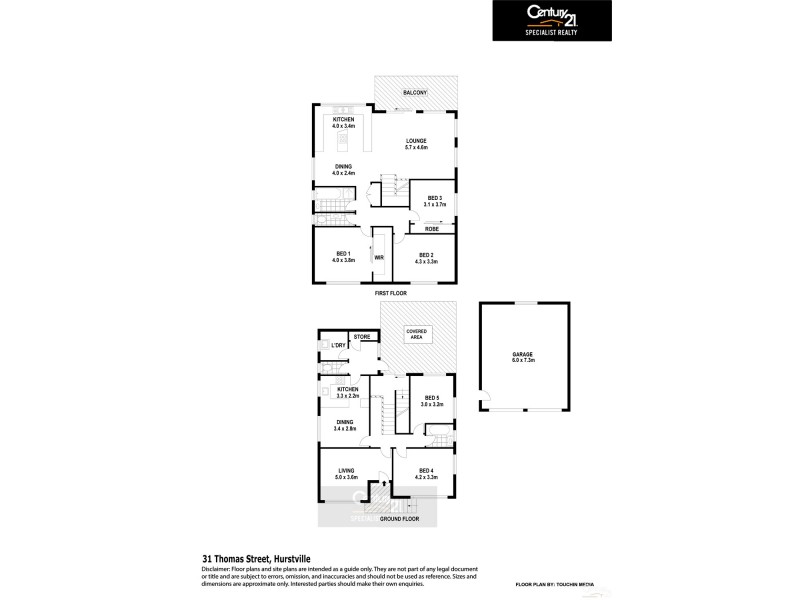 31 Thomas Street, Hurstville NSW 2220 Floorplan