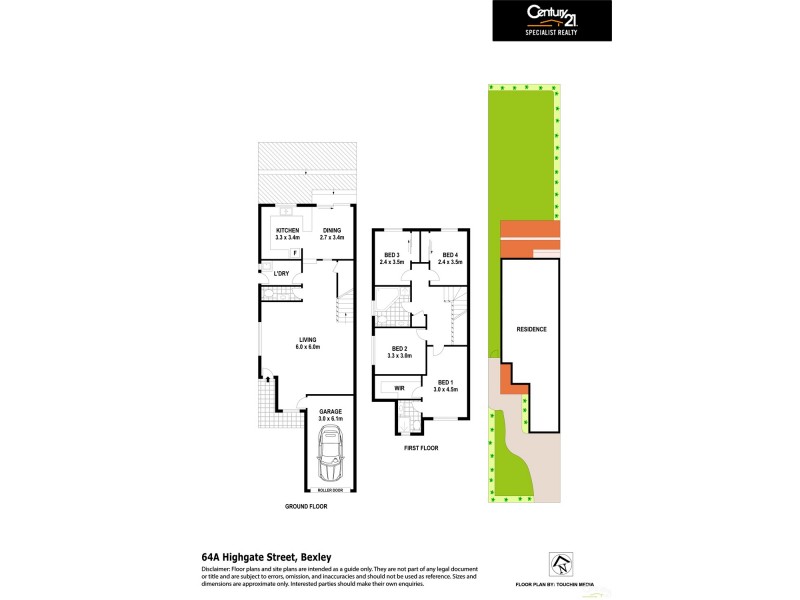 64a  Highgate Street, Bexley NSW 2207 Floorplan