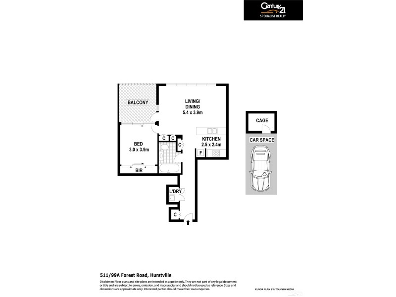 Hurstville NSW 2220 Floorplan
