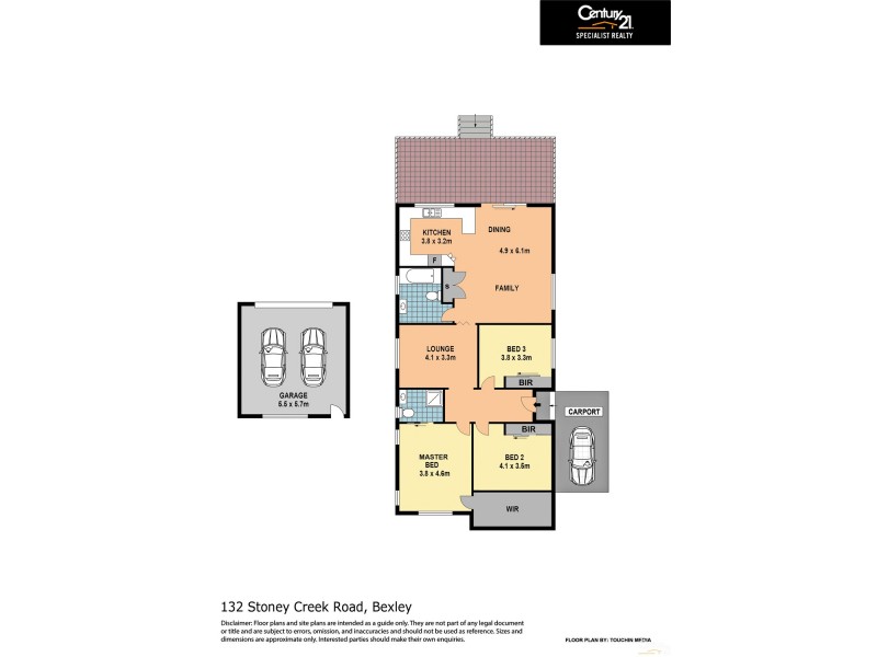 132  Stoney Creek Road, Bexley NSW 2207 Floorplan