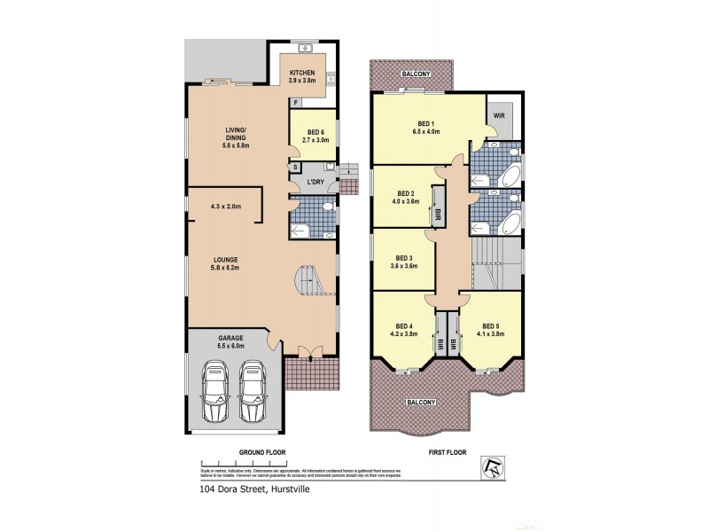 104 Dora Street, Hurstville NSW 2220 Floorplan