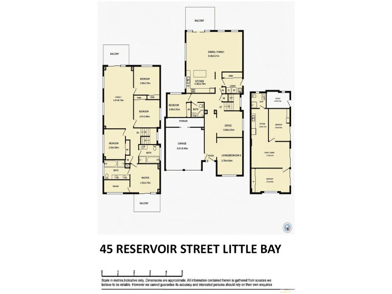 45 Reservoir Street, Little Bay NSW 2036 Floorplan