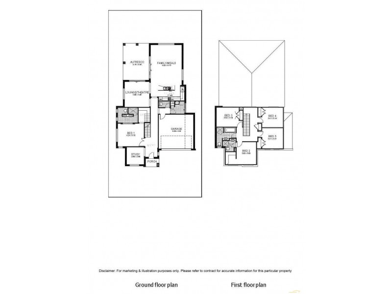 Lot 156 ‘Lucere’ Denham Court Road, Leppington NSW 2179 Floorplan