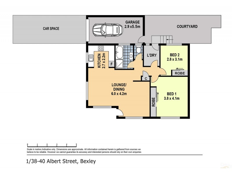 1/38-40 Albert Street, Bexley NSW 2207 Floorplan