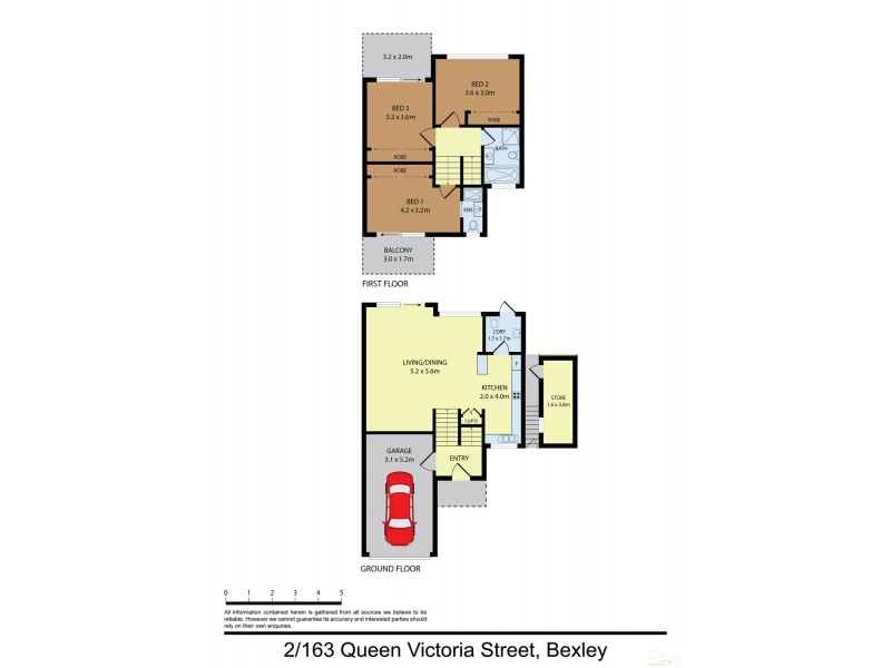2/163 Queen Victoria Street, Bexley NSW 2207 Floorplan