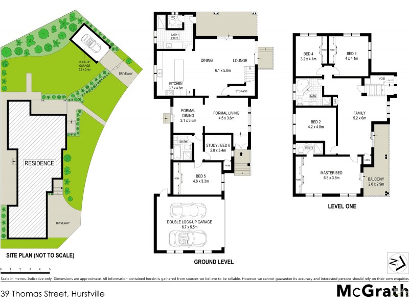39 Thomas Street, Hurstville NSW 2220 Floorplan