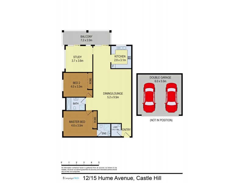 12/15-19 Hume Avenue, Castle Hill NSW 2154 Floorplan