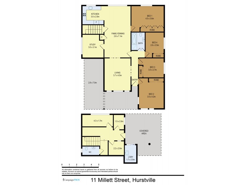 11 Millett Street, Hurstville NSW 2220 Floorplan